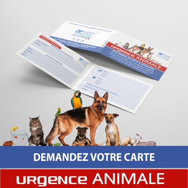 Carte Urgence Animale