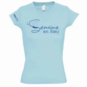 T-Shirt Semaine en Bleu - Femme