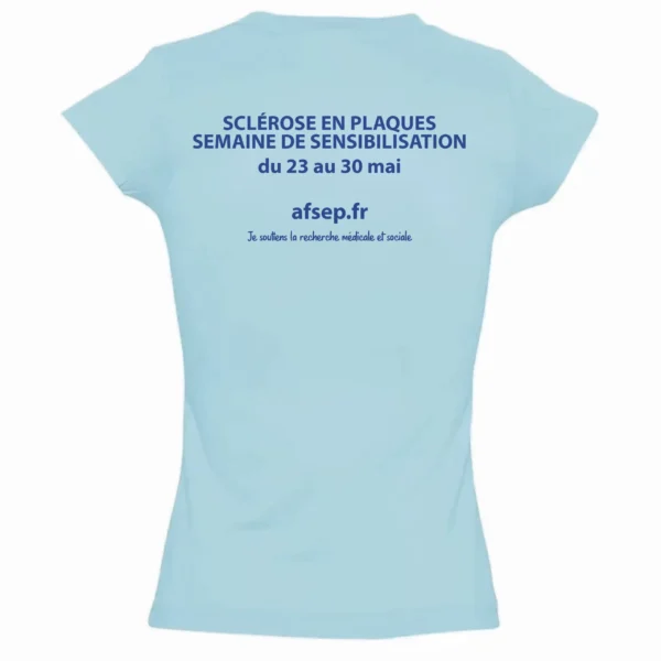 T-Shirt Semaine en Bleu - Femme – Image 3