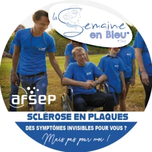 Autocollant Semaine en Bleu
