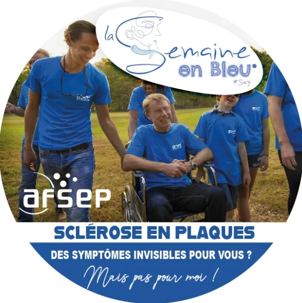 Autocollant Semaine en Bleu